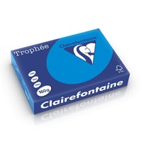 Papier CF A4 160g caribbean blauw/pk250v