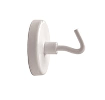 Magneet met haak MAUL 36mm trekkracht 6kg wit