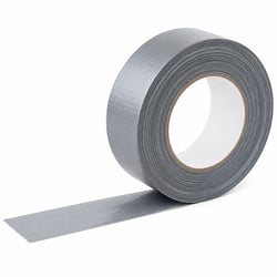 Ducttape 48mm x 50mtr Zilver 150my BudgetLine NQ21 Hotmelt