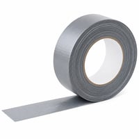 Ducttape 48mm x 50mtr Zilver 150my BudgetLine NQ21 Hotmelt