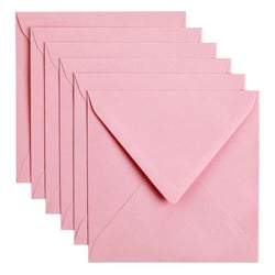 Envelop Papicolor 140x140mm Babyroze artikel afbeelding