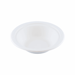 Suikerriet kom 300ml/16cm Ø/4cm hoog, kleur wit artikel afbeelding