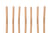 Buigrietje IEZZY karton 6x240mm 100p fair 200st bruin