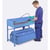 Professionele, staande onderdelenreiniger, voor vatinhoud 200 l apparaat apart uitwendige b x d x h = 1135x660x870 mm