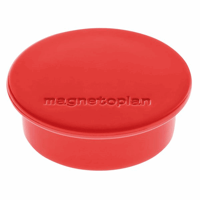 Magneet DISCOFIX COLOR, Ø 40 mm, VE = 40 stuks, rood artikel afbeelding