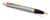 Parker IM Brushed Metal Balpen, Kliksysteem, Blauw