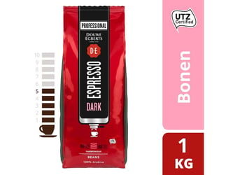 Douwe Egberts Espressobonen Dark Roast, 1 kg (pak 1000 gram) artikel afbeelding