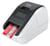 Brother DK-22251 doorlopende labelrol, zwart/rood