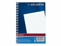 Notitieboek Djois Atlanta A6 lijn 100blz met zijspiraal