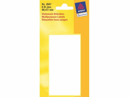 Etiket Avery Zweckform 3047 98x51mm wit 6stuks