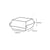 FSC® kraft hamburgerbox 160x155x90mm