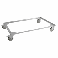 Rijframe voor pallets, laag, hoogte 185 mm, met vastzetters