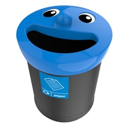 Smiley Face Bin 52 ltr, paper