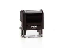 trodat Printy 4912 Zelfinktend Stempel, Voor eigen tekst, 4 a 5 regels