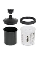 Paint Cup System UV 650ml,Filter Lid 125µm,50/Pack