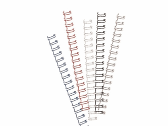 Draadrug 6,4 mm 3:1 zilver/doos 100 artikel afbeelding