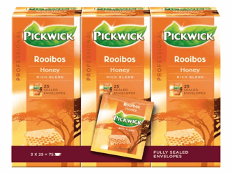 THEE PICKWICK PROFESSIONAL ROOIBOS HONING 1.5GR artikel afbeelding