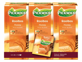 Thee Pickwick rooibos honey 25x1.5gr