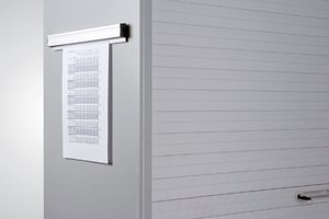 Wandrail Djois Jalemagrip 340mm incl magneetbevestiging grijs 6 stuks