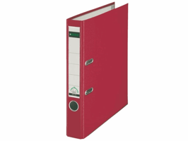 Ordner Leitz 1015 180° 52mm PP A4 rood