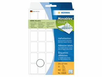 ETIKET HERMA MOVABLE 10608 19X27MM 960ST artikel afbeelding