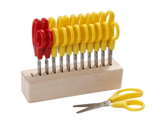 Creotime Kinderscharenset- 12,5m, 10 stuks rechtshandig en 2 stuks linkshandig (pak 12 stuks)
