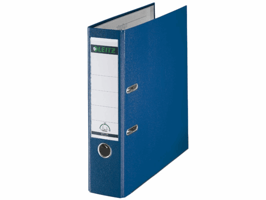 Ordner Leitz 1010 180° 80mm PP A4 blauw