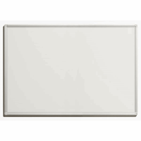 Whiteboard Economy plaatstaal, gelakt (Bordhoogte: 600 mm; Breedte: 900 mm; Framedikte: 8 mm; Gewicht: 5 kg; Hoogte: 600 mm)