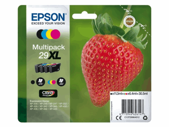 INKCARTRIDGE EPSON 29XL T2996 ZWART 3 KLEUREN artikel afbeelding