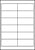 Etiket Avery Zweckform 3659 97x42.3mm wit 1200stuks