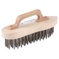 Copenhagen Pro Staalborstel Scrub, FSC houten handvat