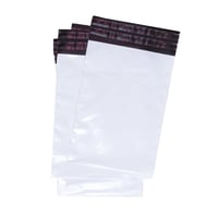 Coex envelop mailer met RETOURSTRIP 325x415+70 wit/zwart 55my Recycled