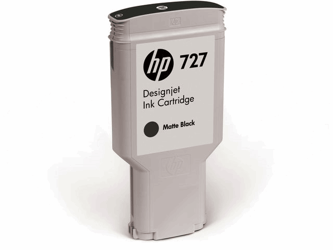INKCARTRIDGE HP 727 C1Q12A EHC MAT ZWART artikel afbeelding