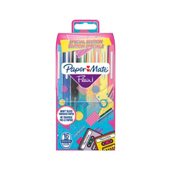Fineliner Paper Mate Flair retro assorti 1.0mm etui à 16 stuks