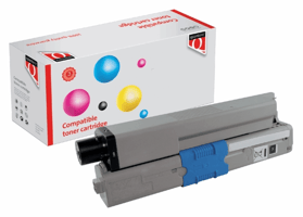 Tonercartridge Quantore Oki 44973536 zwart
