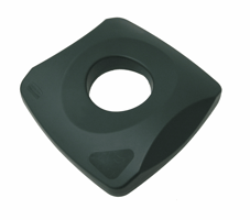 Deksel met gat, Rubbermaid, kleur groen, model VB 002691