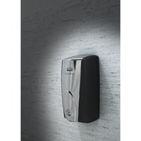 Dispenser voor zeep/desinfectiemiddel NO-TOUCH vulhoeveelheid 1,1 l kunststof (Kleur behuizing: zwart, chroom)