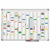 Planbord jaarplanner breedte 900 mm