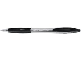 BiC Atlantis Classic Balpen, Fijne Punt, 0,5 mm, Zwart (doos 36 stuks)