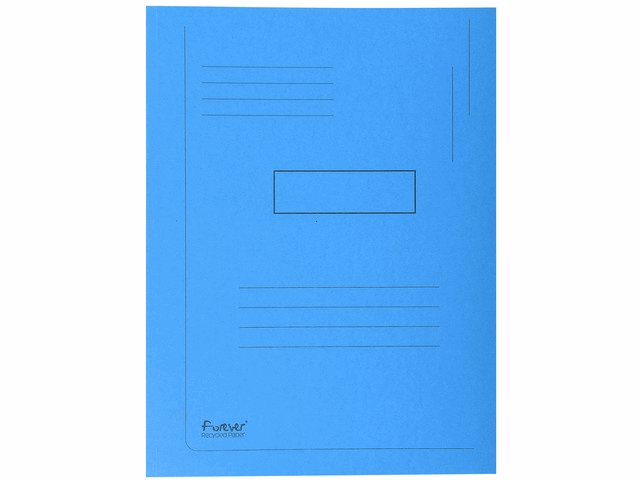 Vouwmap A4 Forever 280g 2-flap bl/pk50 | JIP SNEL