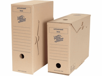 Loeff's Patent Universeel box 340 x 250 x 120 mm (pak 25 stuks) artikel afbeelding