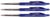 Balpen Quantore drukknop blauw