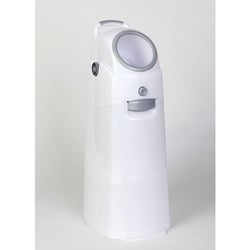 Luieremmer van kunststof inhoud 60 l, h x b x d = 720x295x350 mm wit artikel afbeelding
