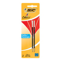 Vulling 4 kleurenpen Bic rood/bs2