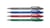 Balpen Paper Mate Flexgrip Ultra medium rood