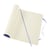 Notitieboek Moleskine XL 190x250mm blanco soft cover hydrangea blue