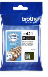 Inktcartridge Brother LC-421 zwart
