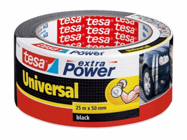 Tesa extra Power Universal Zwart 56388
