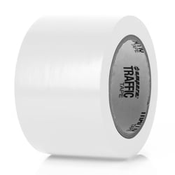 Vloermarkeringstape breedte 75 mm wit artikel afbeelding