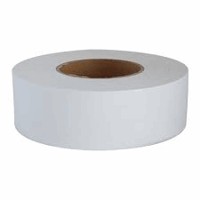 PP tape dubbelzijdig 50mm x 25 meter, wit